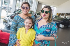 Gisela e Giovana Vieira e Manu Romcy