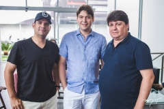 Miguel Arcanjo, Rosalvo Carneiro e George Lima