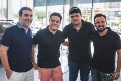 Cristiano Barreira, César Diógenes, André Sampaio e Phellipe de Paula