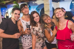 Felipe Sá, Felipe Montenegro, Cristina Sampaio, Carina Sousa e Dayse Girão