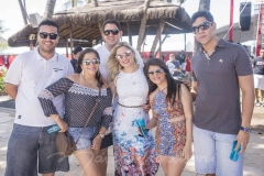Luiz Junior, Fernanda Nonato, Santiago Maia, Danielle Patrício, Isabelle Ingrid e Luis Mota