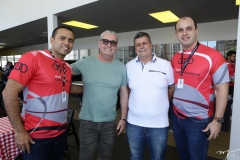 Régis Castro, José Fernandes, André Felismino e Marcelo Feitosa