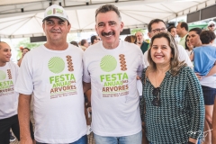 Roberto da Viuva, Artur Bruno e Virginia Carvalho