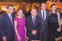 Beto Studart, Ana Studart, Roberto Cláudio, Camilo Santana e Onélia Leite