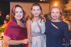 Denise Cavalcante, Márcia Travessoni e Verônica Perdigão