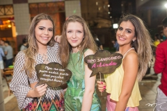 Carol Mendonça, Marina Baldasso e Raissa Ciríaco