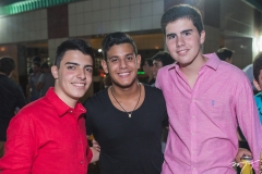 Daniel Figueiredo, Pedro Campos e Matheus Canamary