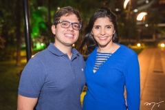 Guilherme Camarão e Jéssica Figueiredo