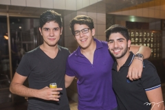 Gustavo Barros, João Pedro Borges e Deib Otoch