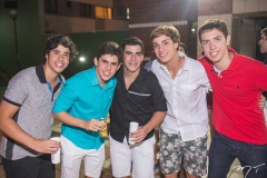 Leonardo Hissa, João Victor Linhares, João Vitor, Afonso Rocha e Victor Luís