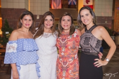 Liliana Linhares, Cristiane Figueiredo, Andrea Bonorandi e Ediane Câmara