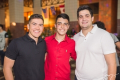 Lucas Marques, Daniel Figueiredo e Wagner Neto