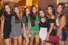 Maria Eduarda Philomeno, Elisa Rolim, Manuela Barreira, Ana Beatriz Veloso, Lissa Dias Branco, Duda Pontes e Rayana Mendes
