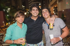 Ronny Oliveira, Gustavo Alcântara e Leonardo Hissa