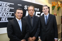 Juvêncio Viana, Everardo Telles e Geraldo Luciano