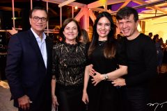Beto e Ana Maria Studart, Luciana Menezes e Waldonys