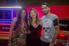 Lorineide Aguiar, Raissa Tamir e Maurício Rodrigues