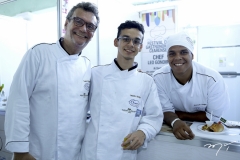 Léo Gondim, Leandro Restrepo e Samuel Régis