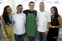 Mariana Queiroz, Kaliano Pereira, Francisco Campelo, Albertino Araújo e Denise Arruda