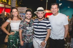 Livia Oliveira, Bruno Mesquita, Sérgio Alves e Gustavo Serpa