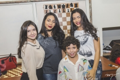 Natália Queiroz, Beatriz Lima, Arthur Lima e Débora Queiroz
