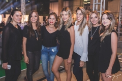 Raquel Venâncio, Allina Andrade, Ana Beatriz, Isla Amaral, Ravenna Soares, Alana Andrade e Brena Batista