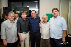 Chico Esteves, Edgar Gadelha, Roberto Macêdo, Alvaro Correia e Marcos Oliveira