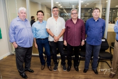 Francisco Guimarães, Francílio Dourado, Ricardo Pereira, Fred Fernandes e Heitor Studart