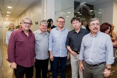 Fred Fernandes, Francisco Esteves e Eulálio Costa, Edgar Gadelha e Roberto Sérgio