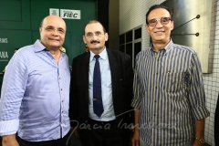 Fernando Cirino , Franzé Gomes e Aristófanes Canamary