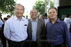 Hermano Frank,  Cândido Quinderé e Carlos Pontes