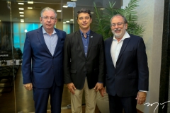 Ricardo Cavalcante, André Siqueira e Francisco Nepomuceno
