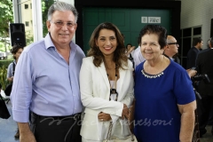 Ricardo Cavalcante, Márcia Travessoni  e Elisa Bezerra