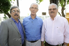 Roberto Sérgio Ferreira, Dinalvo Diniz e Vitor Frota