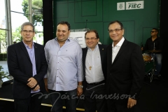 Severino Ramalho Neto, Patriolino Dias, Carlos Matos e Beto Studart