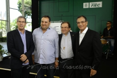 Severino Ramalho Neto, Patriolino Dias,  Carlos Matos e Beto Studart