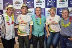 Tião Simpatia, João Soares Neto, Evaldo Lima, Marcirlene Pinheiro e Paulo Tadeu