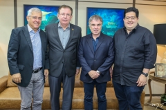 Paulo César Norões, Ricardo Cavalcante, Flávio Rocha e Yuri Torquato
