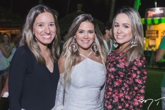Nara Rodrigues, Ingrid Teixeira e Camila Santos