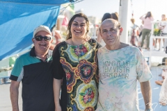 Roberto Bezerra, Daniela Bezerra e Miguel Brilhante
