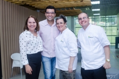 Selene Penaforte, Luiz Esteves, Ana Paula Resende e Antônio Moscado