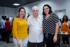 Izakeline Ribeiro, Felipe Baião e Damares Barros