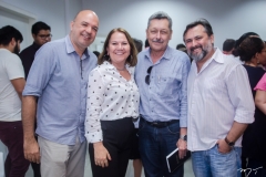 Sandro Gouveia, Selene Penaforte, Luiz Fernando Azevedo e João Lima