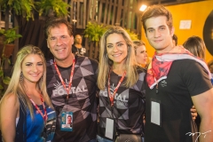 Bruna Magalhães, Arthur Magalhães, Célia Magalhães e Ravi Macedo