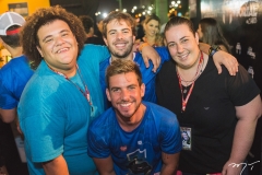 Gominho, Cláudio Nelson, Pedro Campos e Clara Franck