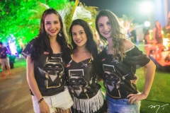 Amanda Queiroz, Jéssica Castro e Emanuela Ferreira