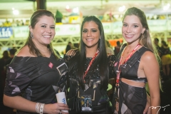 Érica Fernandes, Ana Márcia Campos e Larissa Leitão