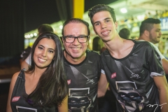 Mariana, Werner e Felipe Rolim