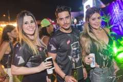 Mirela Nobre, Diogo Almeida e Grace Torquato
