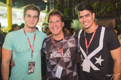 Ravi Macedo, Arthur Magalhães e Abrão Meron